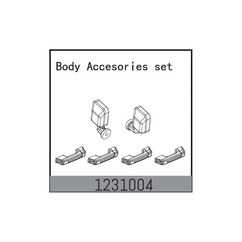 1231004 - Body Accessory Set - CR3.4eco - 1 1231004 - Body Accessory Set - CR3.4eco - 1