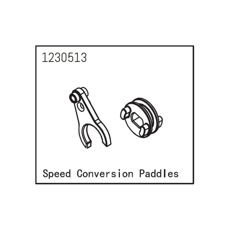 Speed Conversion Paddles - 1 Speed Conversion Paddles - 1