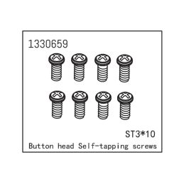 1330659 - Button Head self-tapping Screws ST3*10 (8) - 1
