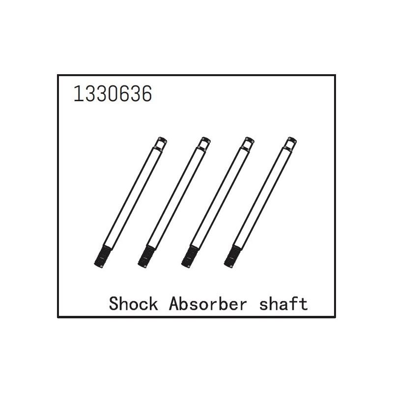 1330636 - Shock Absorber Shaft (4) - Yucatan - 1 1330636 - Shock Absorber Shaft (4) - Yucatan - 1