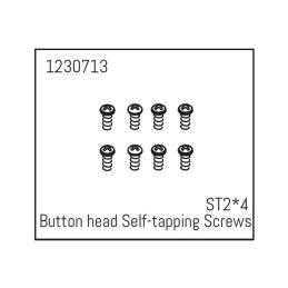 1230713 - Button head Self-tapping screws ST2*4 (8) - Khamba - 1