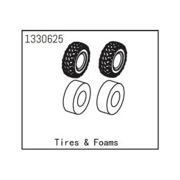 Pneumatiky 2.2 Absima Yucatan, 2ks - 1