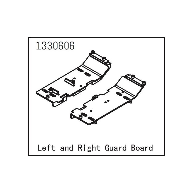 1330606 - Guard Board L/R - Yucatan - 1 1330606 - Guard Board L/R - Yucatan - 1