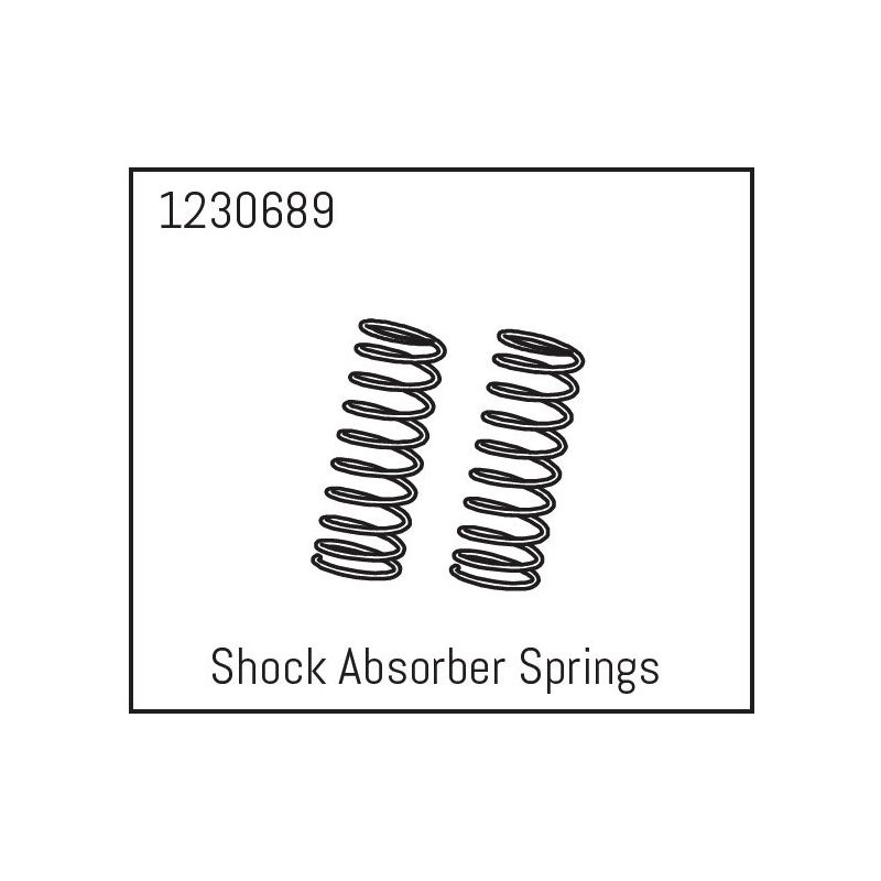 1230689 - Shock Absorber Springs - Khamba (2) - 1 1230689 - Shock Absorber Springs - Khamba (2) - 1