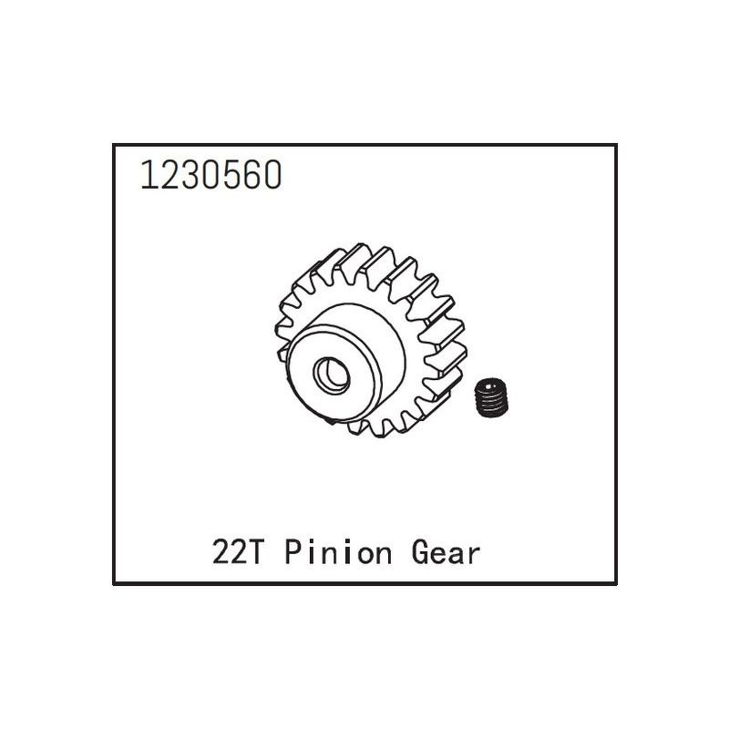 Pinion Gear 22T - 1 Pinion Gear 22T - 1