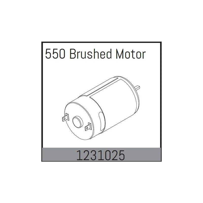 1231025 - 550 Brushed Motor - CR3.4eco - 1 1231025 - 550 Brushed Motor - CR3.4eco - 1