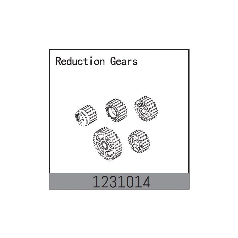 1231014 - Reduction Gear (Plastic) - CR3.4eco - 1 1231014 - Reduction Gear (Plastic) - CR3.4eco - 1