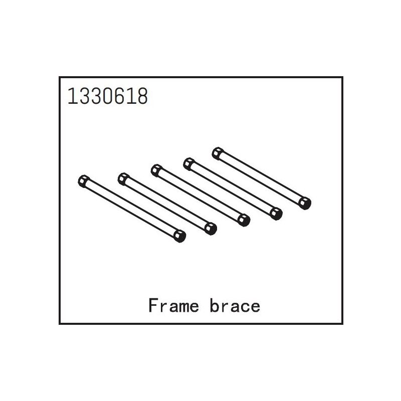 1330618 - Chassis Frame Brace - Yucatan - 1 1330618 - Chassis Frame Brace - Yucatan - 1