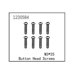 Button Head Screw M3*25 (8) - 2 Button Head Screw M3*25 (8) - 2