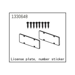 1330648 - License Plate and Sticker - Yucatan - 1