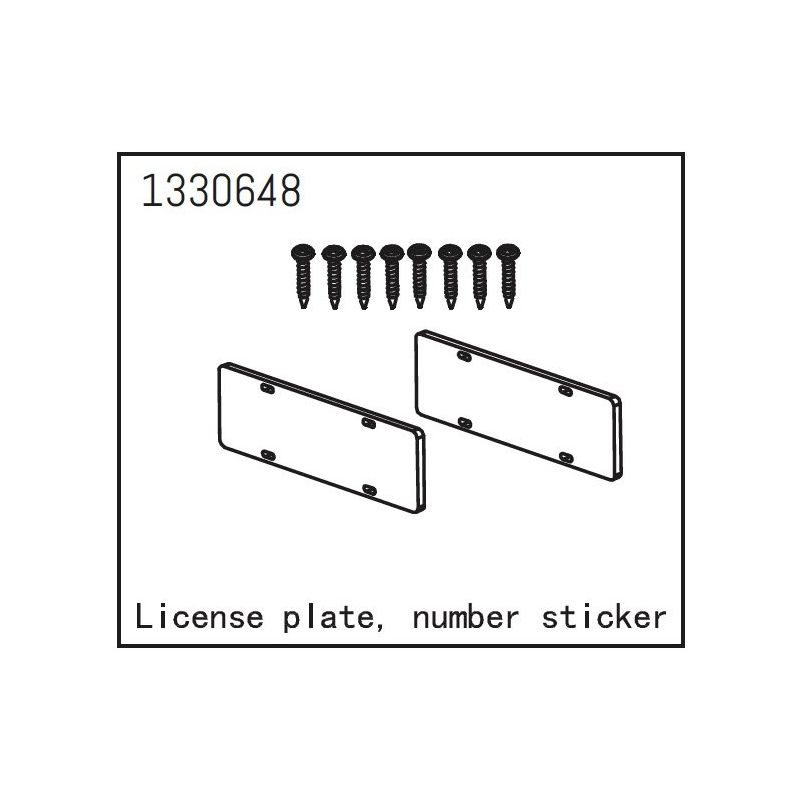 1330648 - License Plate and Sticker - Yucatan - 1 1330648 - License Plate and Sticker - Yucatan - 1