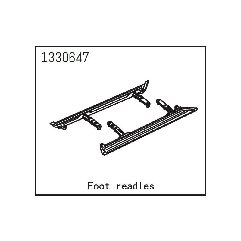 1330647 - Foot Readles L/R - Yucatan - 1 1330647 - Foot Readles L/R - Yucatan - 1