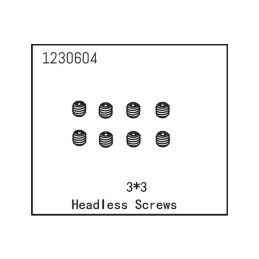 Headless Screw M3*3 (8) - 2 Headless Screw M3*3 (8) - 2
