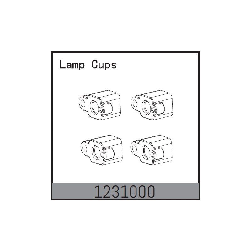 1231000 - Lamp Cups (4) - CR3.4eco - 1 1231000 - Lamp Cups (4) - CR3.4eco - 1