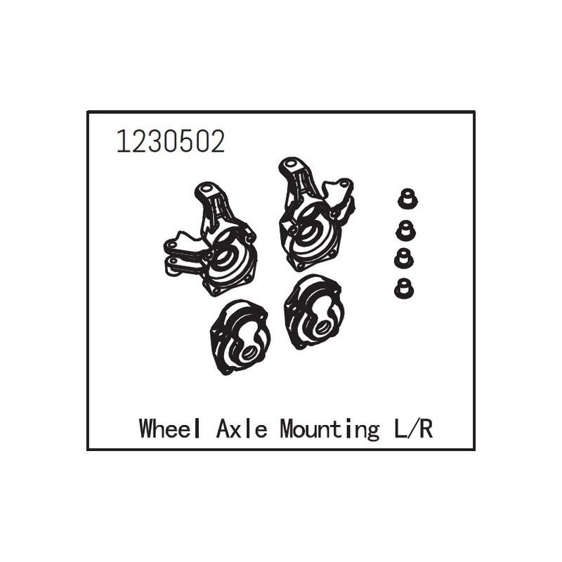 Wheel Axle Mounting - 1 Wheel Axle Mounting - 1