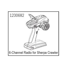 1230682 - 6-Channel Radio for Sherpa Crawler - 1