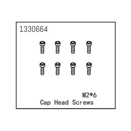 1330664 - Cap Head Screws M2*6 (8) - 1