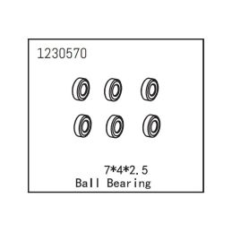 Ball Bearing 7*4*2.5 (6) - 2 Ball Bearing 7*4*2.5 (6) - 2