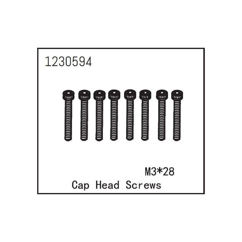 Cap Head Screw M3*28 (8) - 1 Cap Head Screw M3*28 (8) - 1