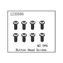 Button Head Screw M2.5*8 (8) - 2 Button Head Screw M2.5*8 (8) - 2