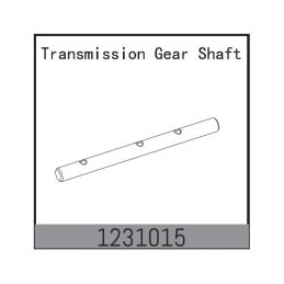 1231015 - Transmission Gear Shaft - CR3.4eco - 1