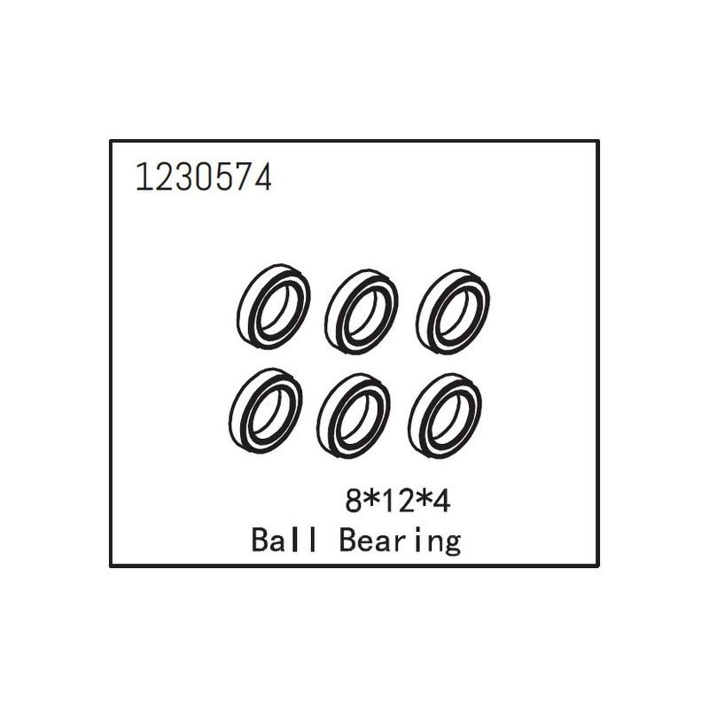 Ball Bearing 18*12*4 (6) - 1 Ball Bearing 18*12*4 (6) - 1