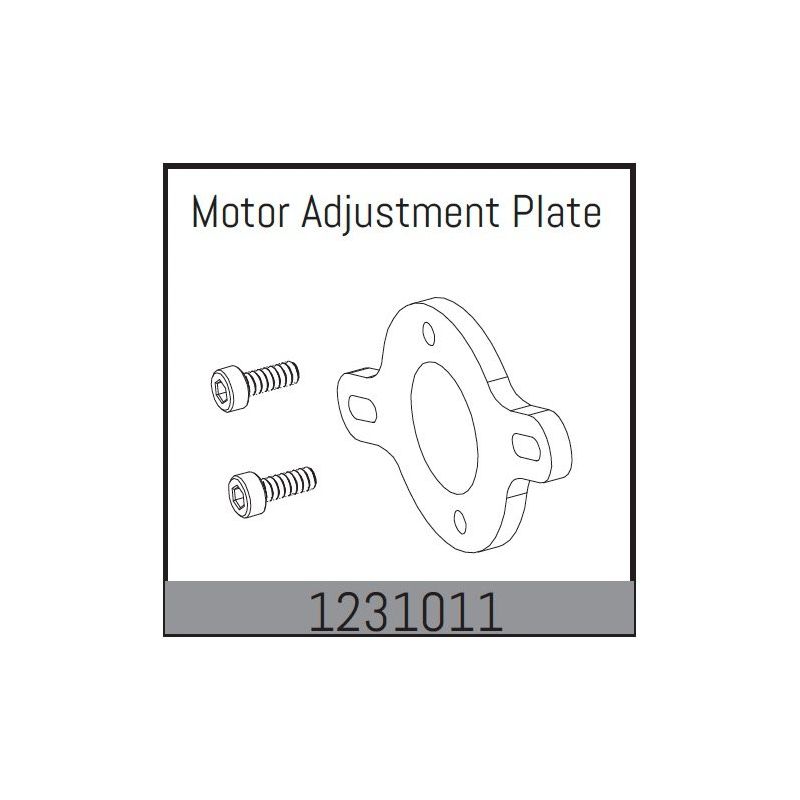 1231011 - Motor Adjustment Plate - CR3.4eco - 1 1231011 - Motor Adjustment Plate - CR3.4eco - 1
