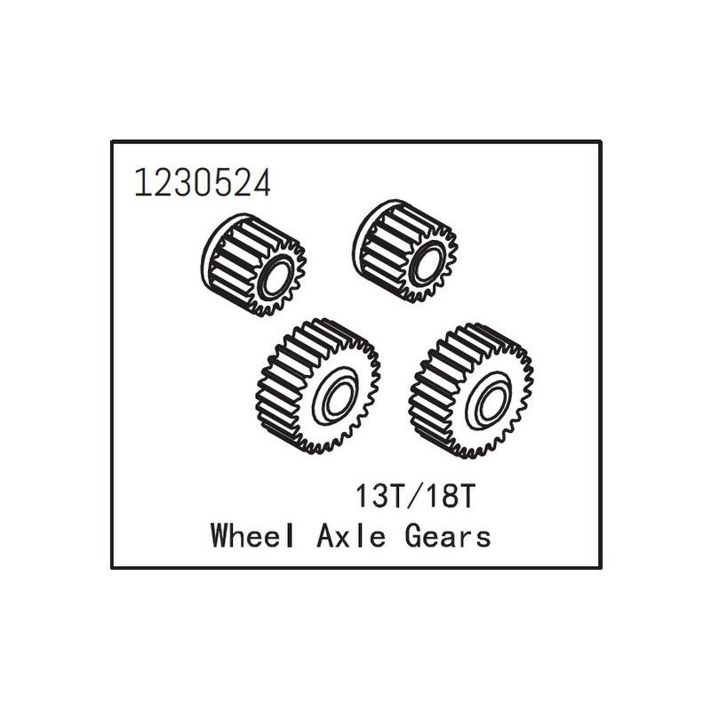Wheel Axle Gears - 1 Wheel Axle Gears - 1