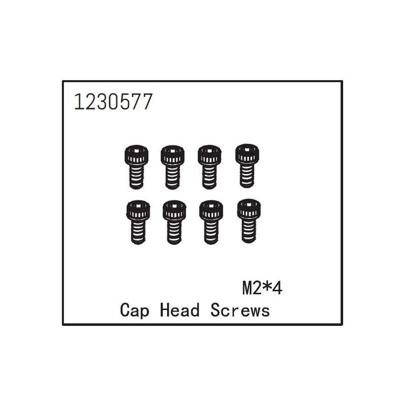 Cap Head Screw M2*4 (8) - 1 Cap Head Screw M2*4 (8) - 1