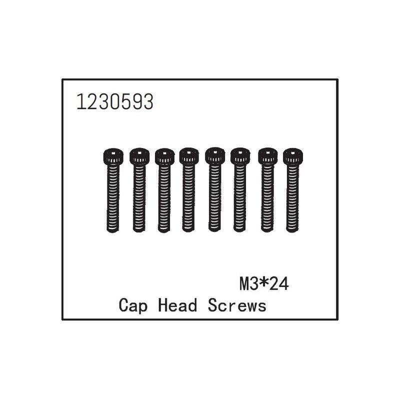 Cap Head Screw M3*24 (8) - 1 Cap Head Screw M3*24 (8) - 1