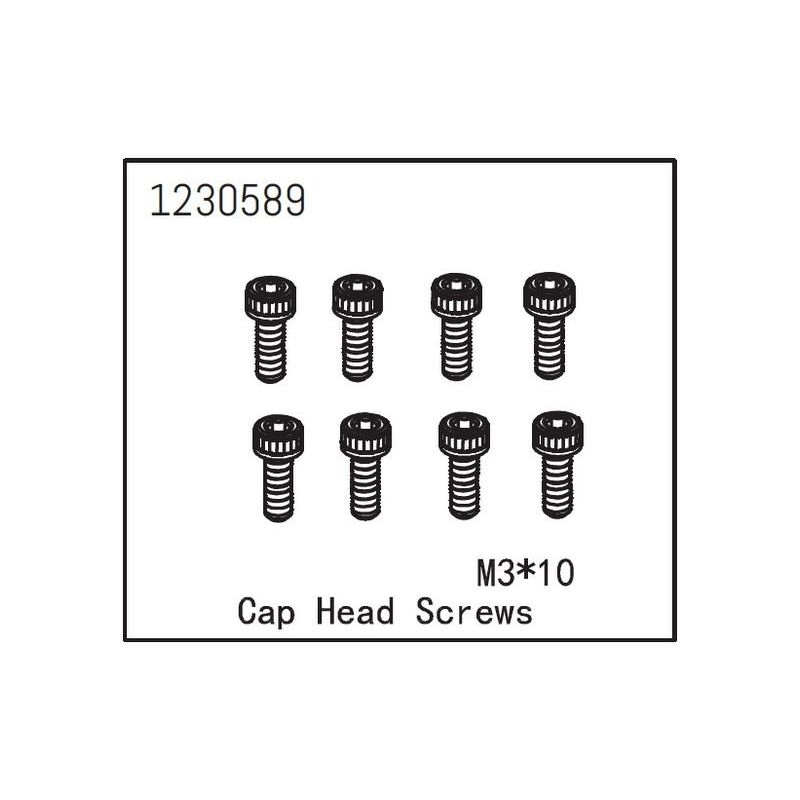 Cap Head Screw M3*10 (8) - 1 Cap Head Screw M3*10 (8) - 1