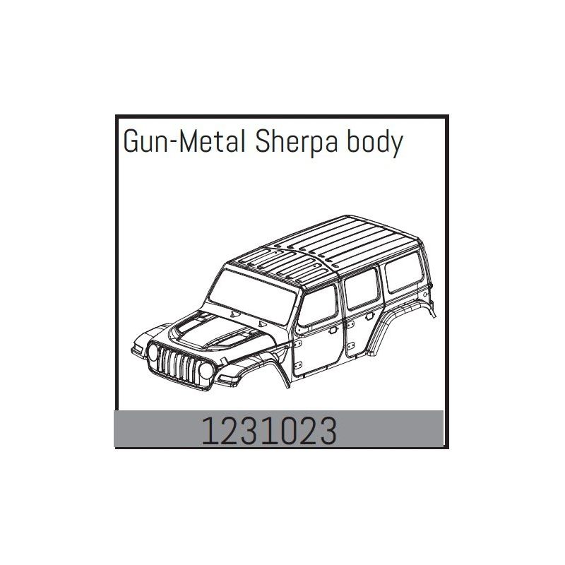 1231023 - Body gun-met. - Sherpa - 1 1231023 - Body gun-met. - Sherpa - 1