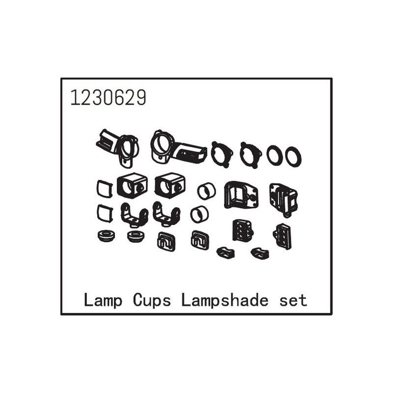 Lamp Cups Lampshade Set - 1 Lamp Cups Lampshade Set - 1