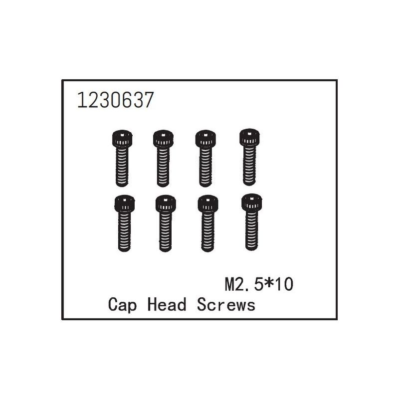 Cap Head Screw M2.5*12 (8) - 1 Cap Head Screw M2.5*12 (8) - 1