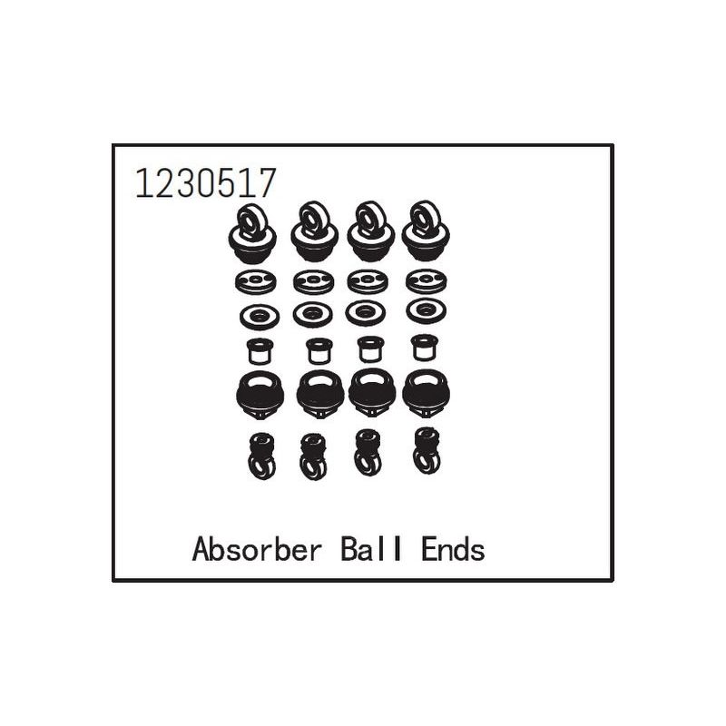 Shock Absorber Ball Ends - 1 Shock Absorber Ball Ends - 1