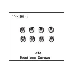 Headless Screw M4*4 (8) - 2 Headless Screw M4*4 (8) - 2