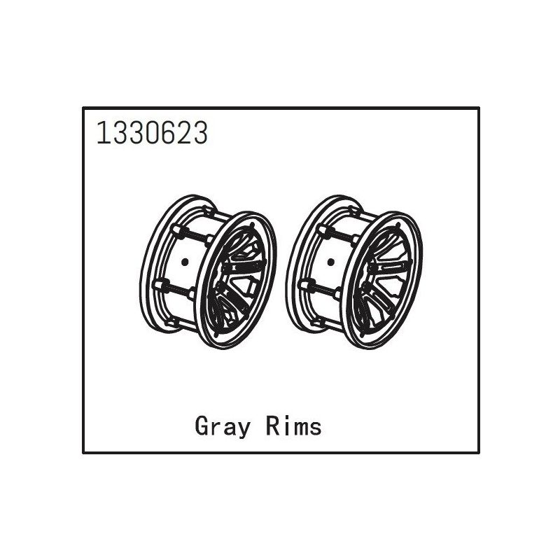 Disky 2.2 Absima Yucatan, 2ks - 1 Disky 2.2 Absima Yucatan, 2ks - 1
