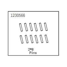 Pins 2*8 (12) - 2