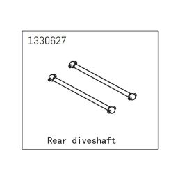 1330627 - Zadní poloosy, 2ks - 2 1330627 - Zadní poloosy, 2ks - 2