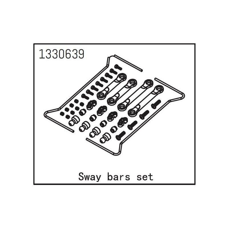 Sada stabilizátorů pro Yucatan - 1 Sada stabilizátorů pro Yucatan - 1
