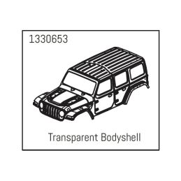 1330653 - Transparent PC Body Shell - Yucatan - 1