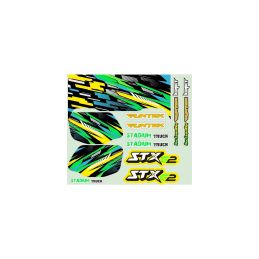 STX G2 samolepky zelené - 1