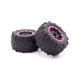 Kola kompletní fialová (2 ks) - 2