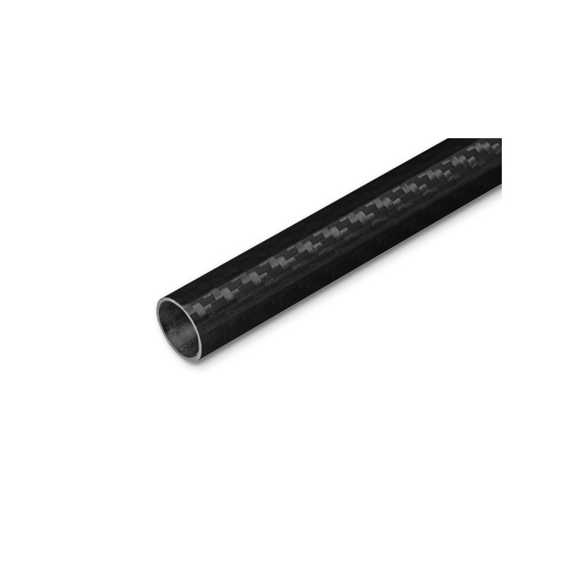 Uhlíková trubka Pletená 8/7mm 1m - 1