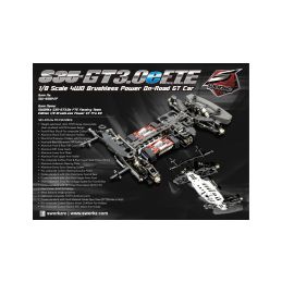 SWORKz S35-GT3.0e FTE Factory Team Edition 1/8 Brushless Power GT Pro Kit - 5