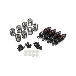 Hliníkové olejové tlumiče Big Bore Go, černé 55mm ( 4 ks ) - 1