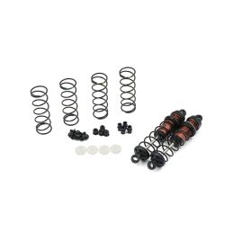 Hliníkové olejové tlumiče Big Bore Go, černé 80mm ( 2 ks ) - 1