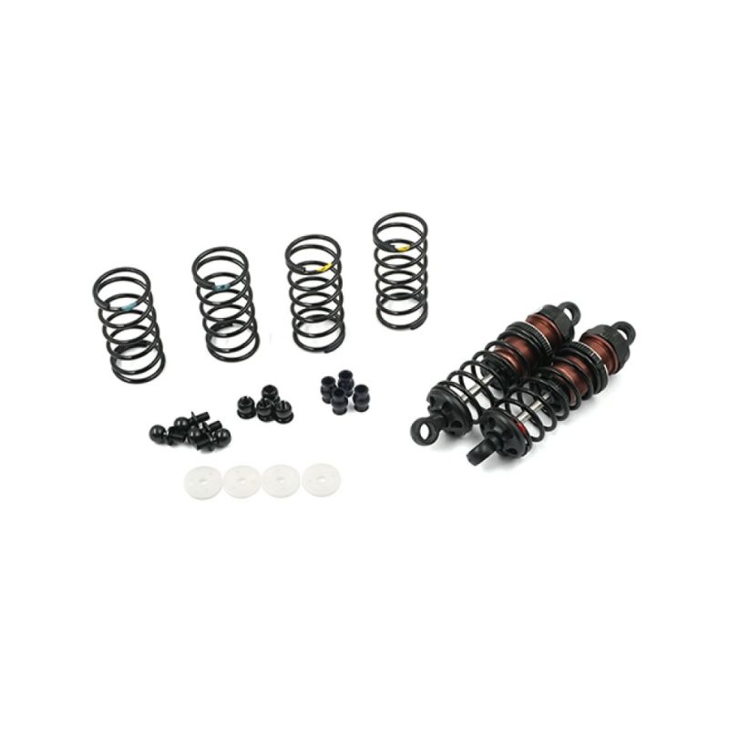 Hliníkové olejové tlumiče Big Bore Go, černé 65mm ( 2 ks ) - 1