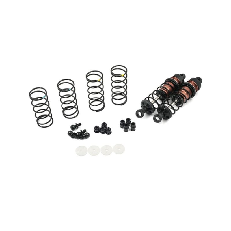 Hliníkové olejové tlumiče Big Bore Go, černé 70mm ( 2 ks ) - 1