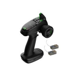 Čtyřkanálová RC souprava Absima CR4S-EVO 2,4GHz, 2x přijímač - 5